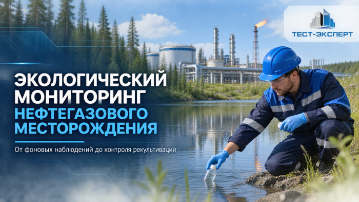 Производственный экологический мониторинг нефтегазового месторождения: что и как контролируют