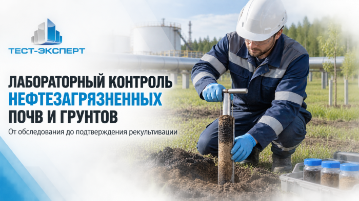 Лабораторный контроль нефтезагрязненных почв и грунтов: от обследования до подтверждения рекультивации